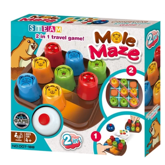 Joc STEAM 2 in 1 - Labirintul cartitei Joc STEAM 2 in 1 - Labirintul cartitei