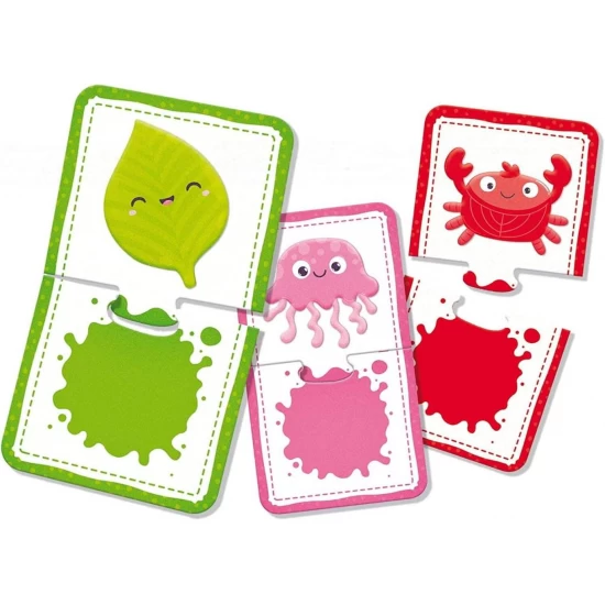 Joc tactil Montessori - Culori Joc tactil Montessori - Culori