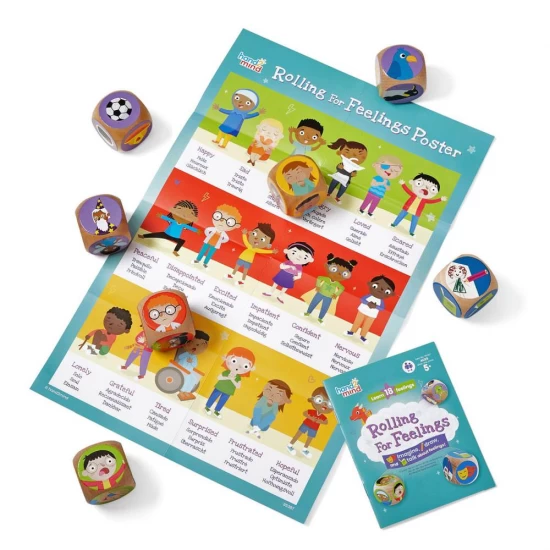 Joc educativ - Zaruri cu emotii Joc educativ - Zaruri cu emotii