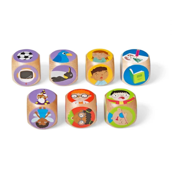 Joc educativ - Zaruri cu emotii Joc educativ - Zaruri cu emotii