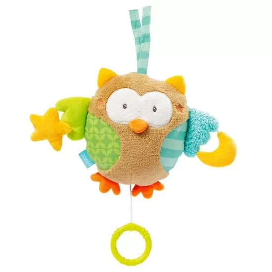 Jucarie muzicala - Bufnita somnoroasa 18 cm