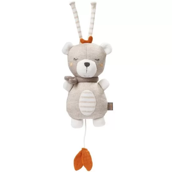 Jucarie muzicala mini - Ursulet Natur Jucarie muzicala mini - Ursulet Natur