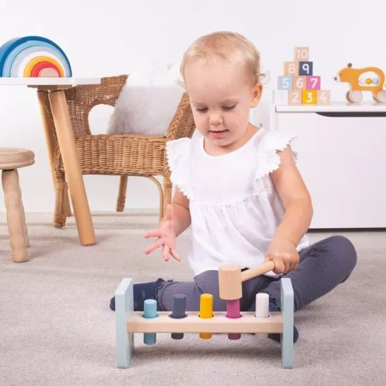 Jucarie pentru percutie pastel Jucarie pentru percutie pastel