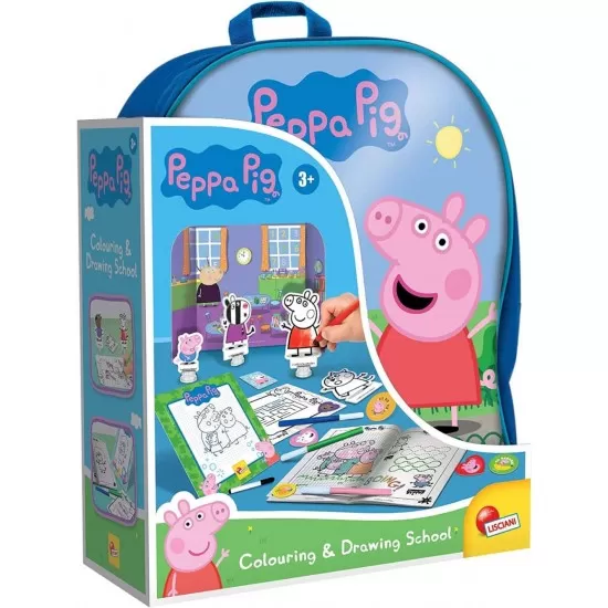 Kit creatie cu ghiozdanel - Peppa Pig Kit creatie cu ghiozdanel - Peppa Pig