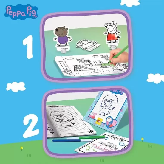 Kit creatie cu ghiozdanel - Peppa Pig Kit creatie cu ghiozdanel - Peppa Pig