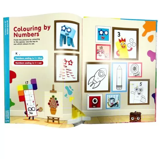 Marea carte cu activitati Numberblocks Marea carte cu activitati Numberblocks