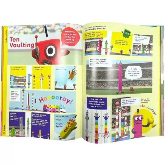 Marea carte cu activitati Numberblocks Marea carte cu activitati Numberblocks