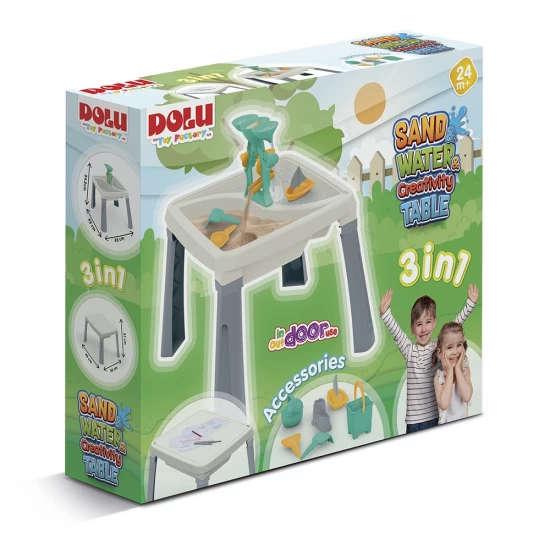 Masuta de activitati 3 in 1 pentru copii Masuta de activitati 3 in 1 pentru copii