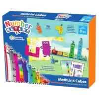 Set de activitati de la 1 - 10 MathLink Cubes Numberblocks in limba romana