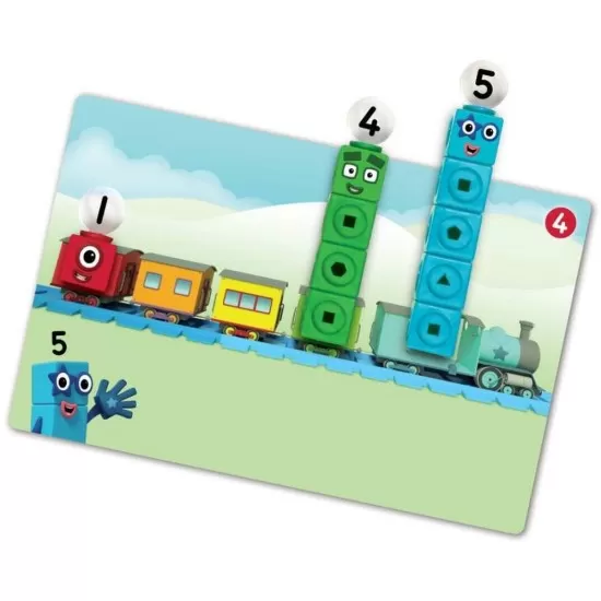 Set de activitati de la 1 - 10 MathLink Cubes Numberblocks in limba romana Set de activitati de la 1 - 10 MathLink Cubes Numberblocks in limba romana