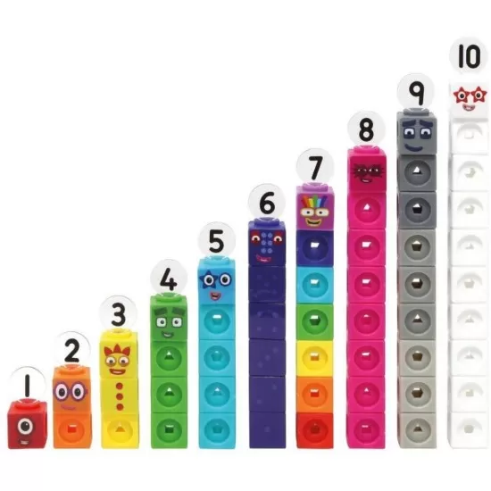 Set de activitati de la 1 - 10 MathLink Cubes Numberblocks in limba romana Set de activitati de la 1 - 10 MathLink Cubes Numberblocks in limba romana