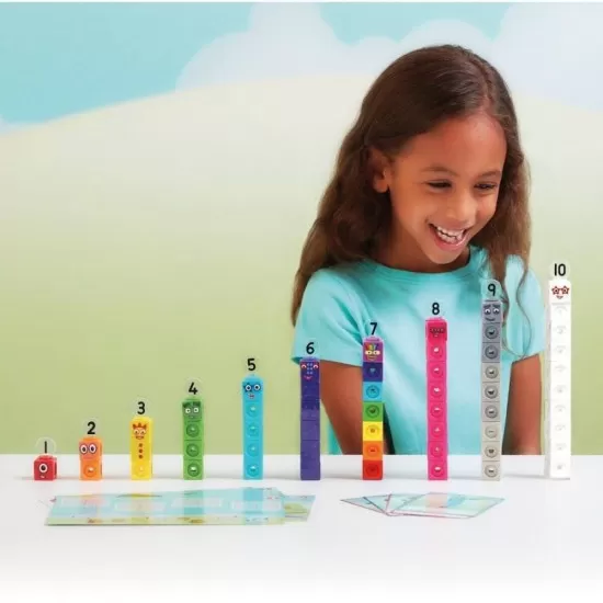 Set de activitati de la 1 - 10 MathLink Cubes Numberblocks in limba romana Set de activitati de la 1 - 10 MathLink Cubes Numberblocks in limba romana