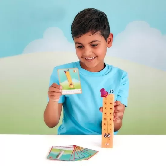 Set de activitati de la 11 - 20 MathLink Cubes Numberblocks in limba romana Set de activitati de la 11 - 20 MathLink Cubes Numberblocks in limba romana