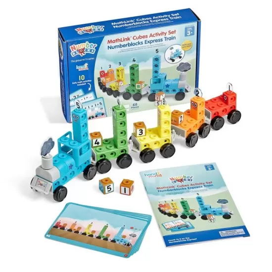 Set educativ MathLink Cubes Numberblocks - Trenulet Express
