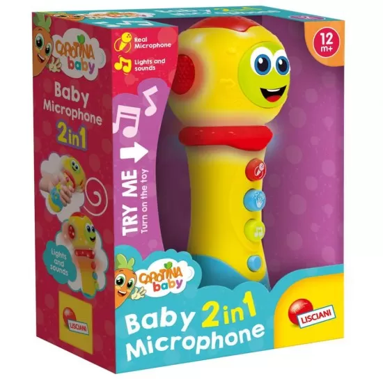 Microfon 2 in 1 pentru copii Microfon 2 in 1 pentru copii