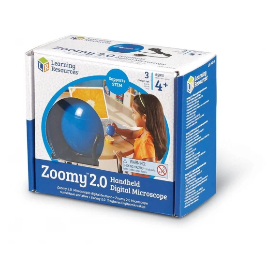 Microscop digital Zoomy 2.0 albastru Microscop digital Zoomy 2.0 albastru