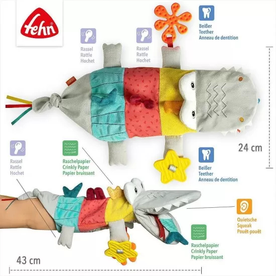 Papusa de mana Crocodil