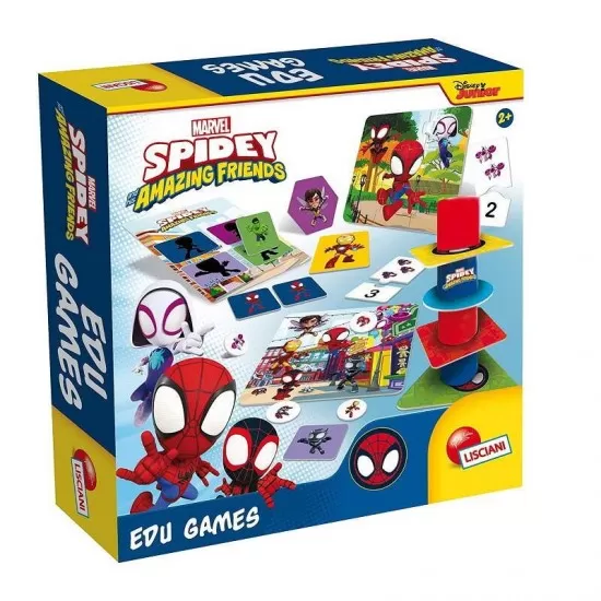 Prima mea colectie de jocuri educative - Paienjenelul Marvel