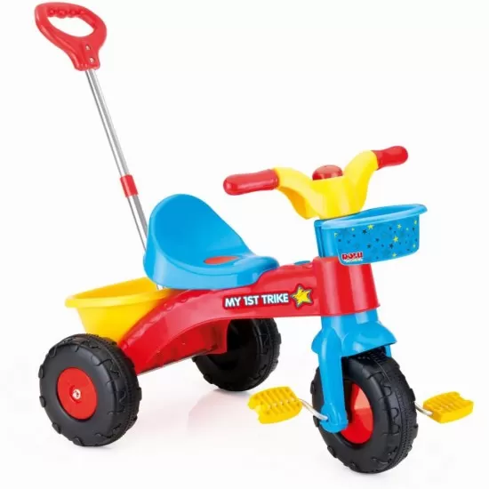 Prima mea tricicleta cu maner Rapida Dolu Prima mea tricicleta cu maner Rapida Dolu