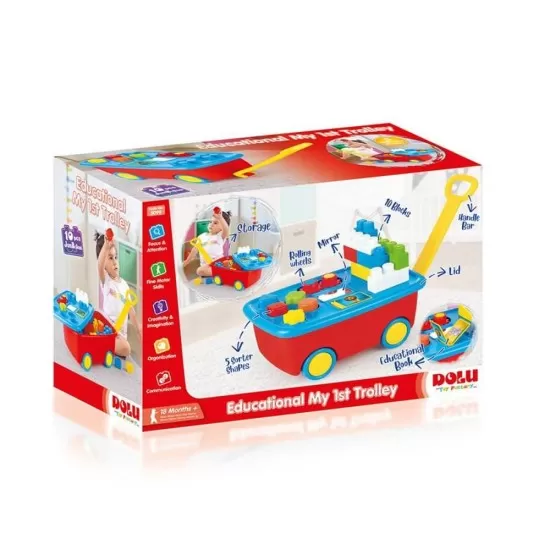 Primul meu carucior cu activitati Dolu Primul meu carucior cu activitati Dolu