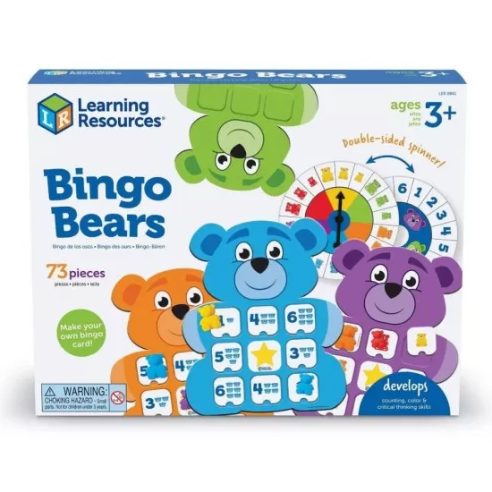 Primul meu joc de Bingo - Ursuletii veseli Primul meu joc de Bingo - Ursuletii veseli