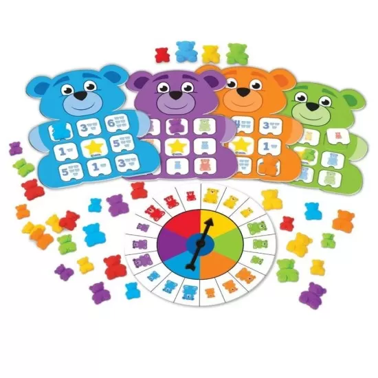 Primul meu joc de Bingo - Ursuletii veseli Primul meu joc de Bingo - Ursuletii veseli
