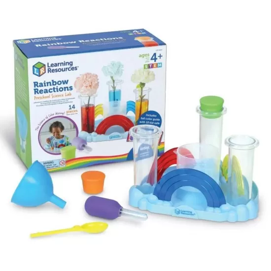 Primul meu set de experimente - Curcubeul reactiilor Primul meu set de experimente - Curcubeul reactiilor