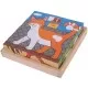 Puzzle cubic - Animalute de la ferma