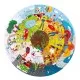 Puzzle de podea 50 piese - Anotimpurile