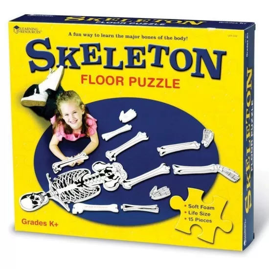 Puzzle de podea 15 piese - Schelet Puzzle de podea 15 piese - Schelet