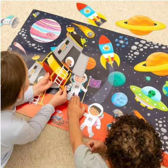 Puzzle de podea - Spatiul cosmic 30 piese Puzzle de podea - Spatiul cosmic 30 piese