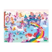 Puzzle magic - Secretele unicornilor 100 piese