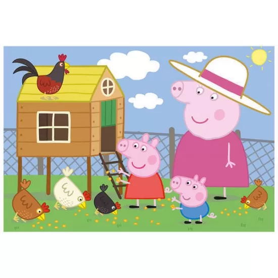 Puzzle Peppa Pig Puisorii 24 piese Puzzle Peppa Pig Puisorii 24 piese