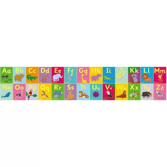 Puzzle podea 30 piese - Alfabetul animalutelor