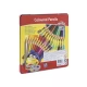 Set 24 creioane colorate in cutie metalica Set 24 creioane colorate in cutie metalica