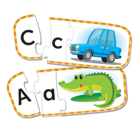 Set 26 de puzzle-uri Alfabet 3 piese