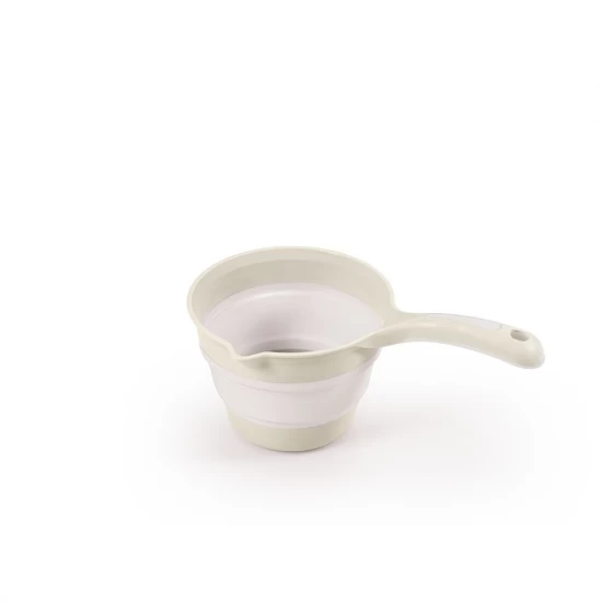 Set pentru baie 3 in 1 cu cadita pliabila - Bej