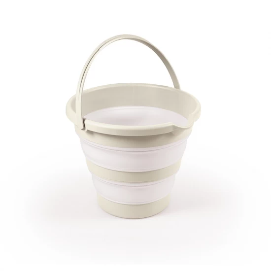 Set pentru baie 3 in 1 cu cadita pliabila - Bej