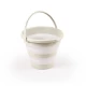 Set pentru baie 3 in 1 cu cadita pliabila - Bej