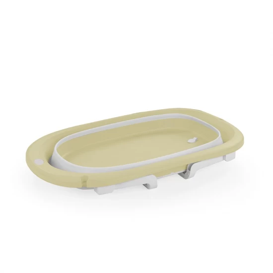 Set pentru baie 3 in 1 cu cadita pliabila - Verde eco
