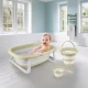 Set pentru baie 3 in 1 cu cadita pliabila - Verde eco