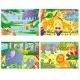 Set 4 puzzle-uri Jungla (12, 16, 20, 24 piese) Set 4 puzzle-uri Jungla (12, 16, 20, 24 piese)