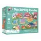 Set 6 puzzle - Animalute jucause (3 piese)