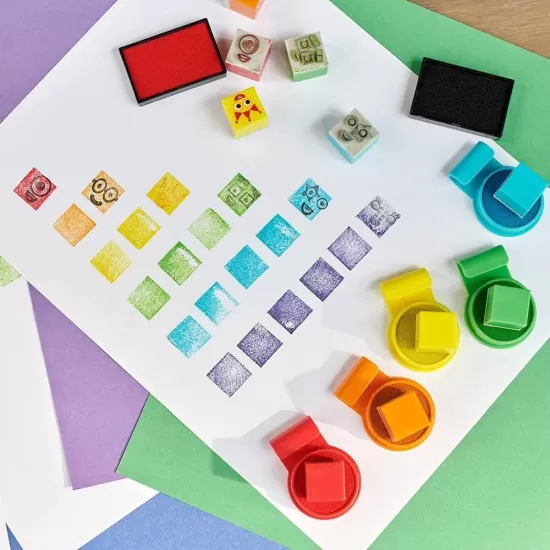 Set activitati cu stampile Numberblocks Set activitati cu stampile Numberblocks