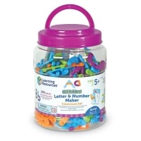 Set educativ Litere si cifre 160 piese