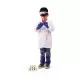 Set costum si accesorii de laborator pentru copii Set costum si accesorii de laborator pentru copii