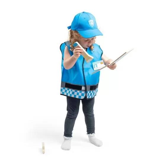 Set costum si accesorii politist pentru copii Set costum si accesorii politist pentru copii