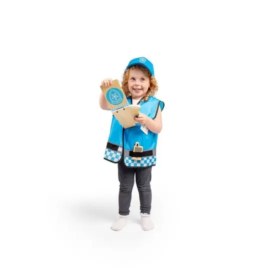 Set costum si accesorii politist pentru copii Set costum si accesorii politist pentru copii