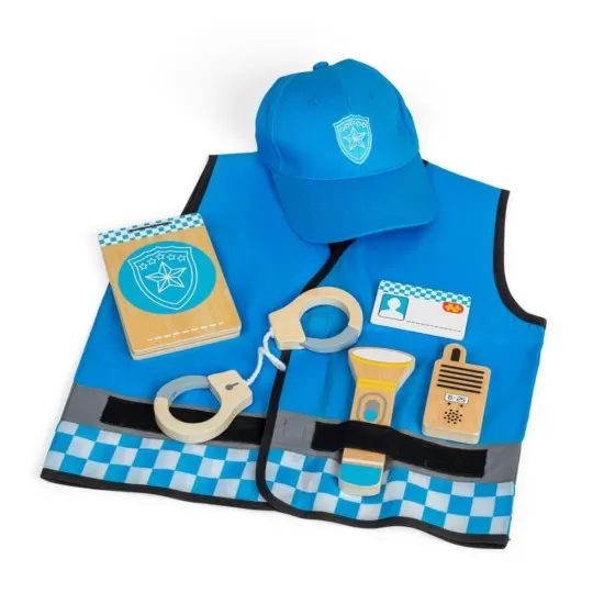 Set costum si accesorii politist pentru copii Set costum si accesorii politist pentru copii