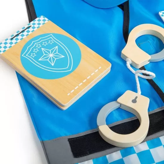 Set costum si accesorii politist pentru copii Set costum si accesorii politist pentru copii